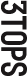 3Tops logo